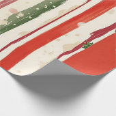 Yule Tide Christmas Wrapping Paper Cadeaupapier (Hoek)