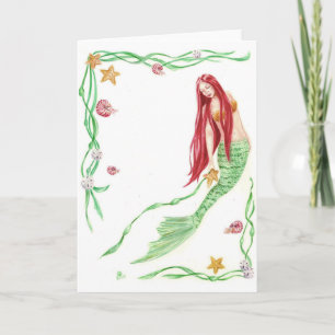 Yule Tide Greetings van Deanna Bach Art Kaart