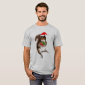 Yule Tide Squirrel Shirt (Voorkant volledig)