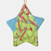 Yule Tree Keepsake-Ornament Keramisch Ornament (Links)