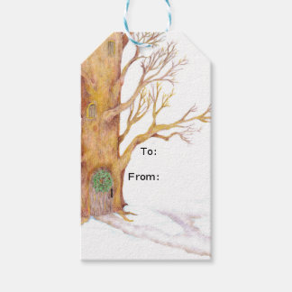 "Yule Tree"-Labels Cadeaulabel
