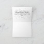 Yule-Wenskaart Bedankkaart (Binnen)