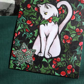 Yule Wreath Ster Sticker