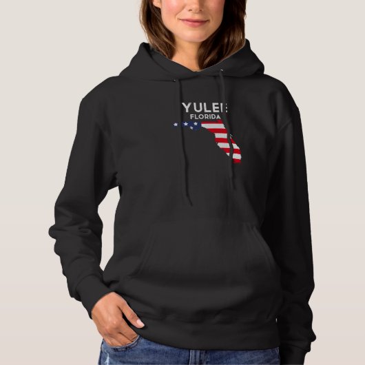 Yulee Florida USA State America Travel Floridian   Hoodie (Voorkant)