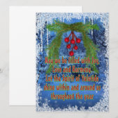 YULETIDE BLESSING (Voorkant / Achterkant)