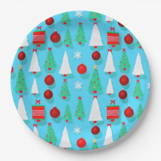 Yuletide Blue paper bord