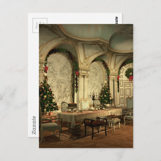 Yuletide Briefkaart (Voorkant / Achterkant)