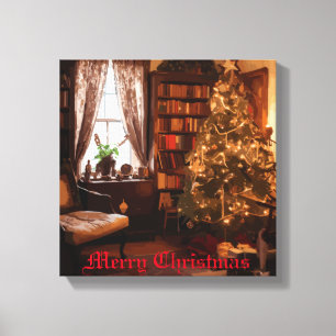 Yuletide Charm Canvas Afdruk