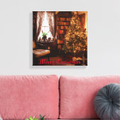 Yuletide Charm Canvas Afdruk (Insitu (Woonkamer))