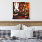 Yuletide Charm Canvas Afdruk (Insitu (Slaapkamer))