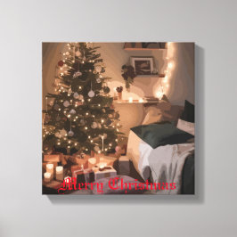 Yuletide Charm Canvas Afdruk