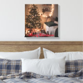 Yuletide Charm Canvas Afdruk (Insitu (Slaapkamer))