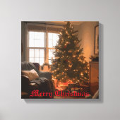 Yuletide Charm Canvas Afdruk (Voorkant)