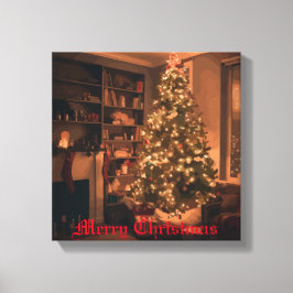 Yuletide Charm Canvas Afdruk