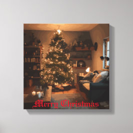 Yuletide Charm Canvas Afdruk
