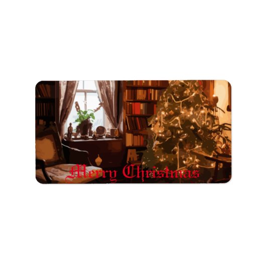 Yuletide Charm Etiket (Voorkant)