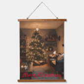 Yuletide Charm Hangend Wandkleed (Voorkant)