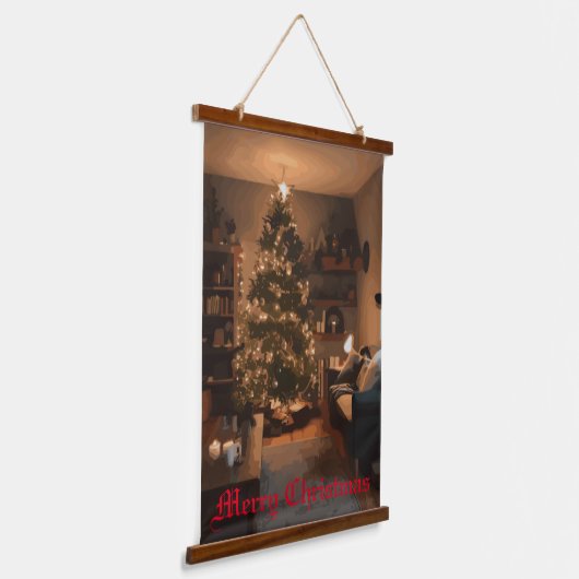 Yuletide Charm Hangend Wandkleed (Gebogen)