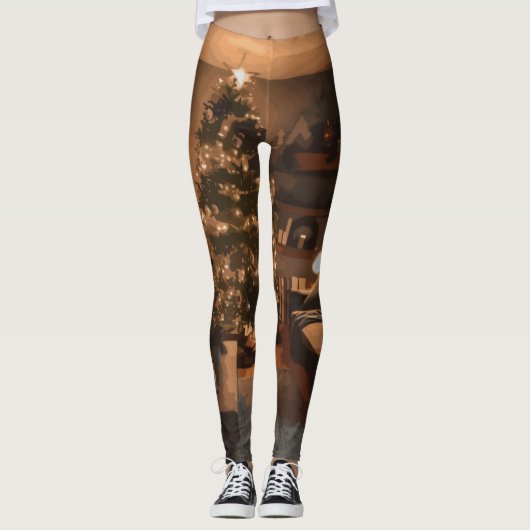 Yuletide Charm Leggings (Voorkant)