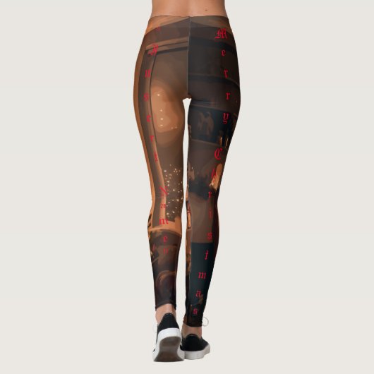 Yuletide Charm Leggings (Achterkant)