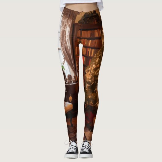 Yuletide Charm Leggings (Voorkant)