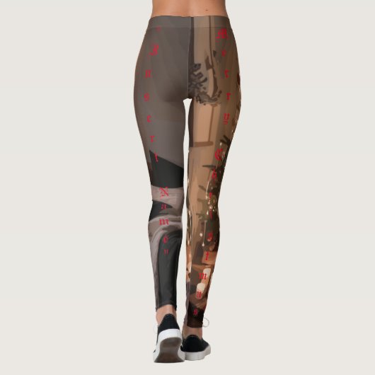 Yuletide Charm Leggings (Achterkant)