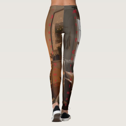 Yuletide Charm Leggings (Achterkant)