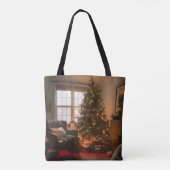 Yuletide Charm Tote Bag (Achterkant)