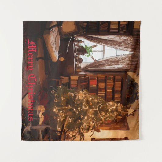 Yuletide Charm Wandkleed (Voorkant (horizontaal))