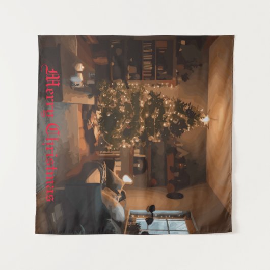 Yuletide Charm Wandkleed (Voorkant (horizontaal))