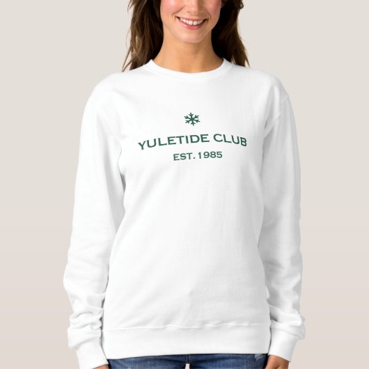 Yuletide Club Aangepast Jaar Trui (Voorkant)