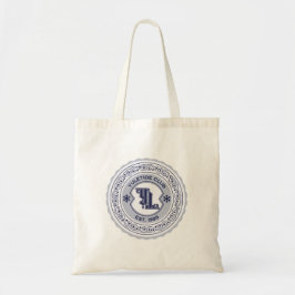 Yuletide Club EST. 1985 Holiday Crest Design Tote Bag