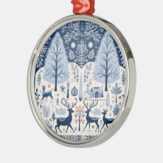 Yuletide Decor Metalen Ornament (Links)