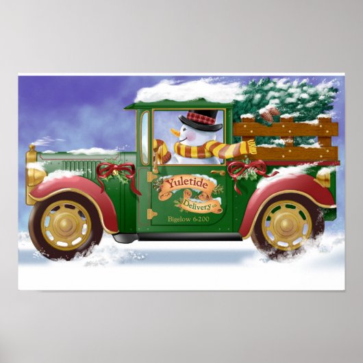 Yuletide Delivery Poster (Voorkant)