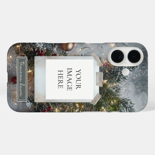 Yuletide Elegance Case-Mate iPhone Case (Achterkant (horizontaal))