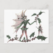Yuletide Fairy cards Briefkaart (Voorkant)