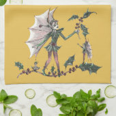 Yuletide Fairy Kitchen Towel Theedoek (Gevouwen)