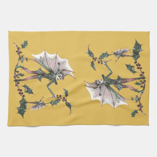 Yuletide Fairy Kitchen Towel Theedoek (Horizontaal)