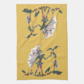 Yuletide Fairy Kitchen Towel Theedoek (Verticaal)
