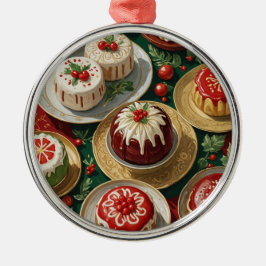 Yuletide Feast Metalen Ornament
