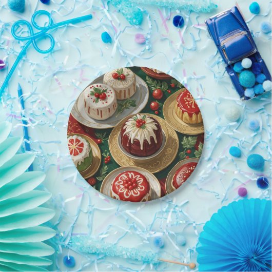 Yuletide Feast Papieren Bordje (Feest)