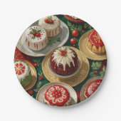 Yuletide Feast Papieren Bordje (Voorkant)