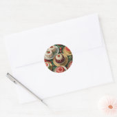 Yuletide Feast Ronde Sticker (Envelop)