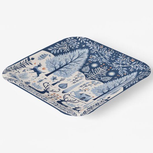 Yuletide Gatherings Papieren Bordje (Gebogen)