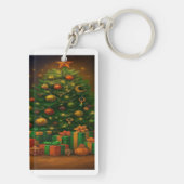 Yuletide Glow: Tree of Wonder Keychain (achterkant)