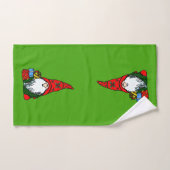 Yuletide Gnome Bathroom Towel Set Bad Handdoek (Handdoek)