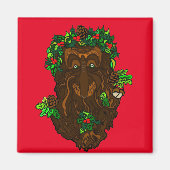 Yuletide Greenman Magnet (Voorkant)