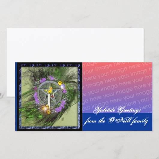 yuletide greetings (Voorkant / Achterkant)