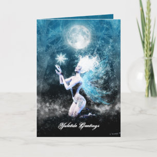 Yuletide Greetings Feestdagen Kaart