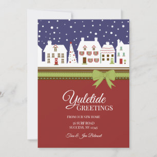 Yuletide Greetings van onze nieuwe thuisvakantieka